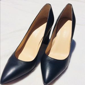 🇺🇸Ivanka Trump Black Leather Heels🇺🇸